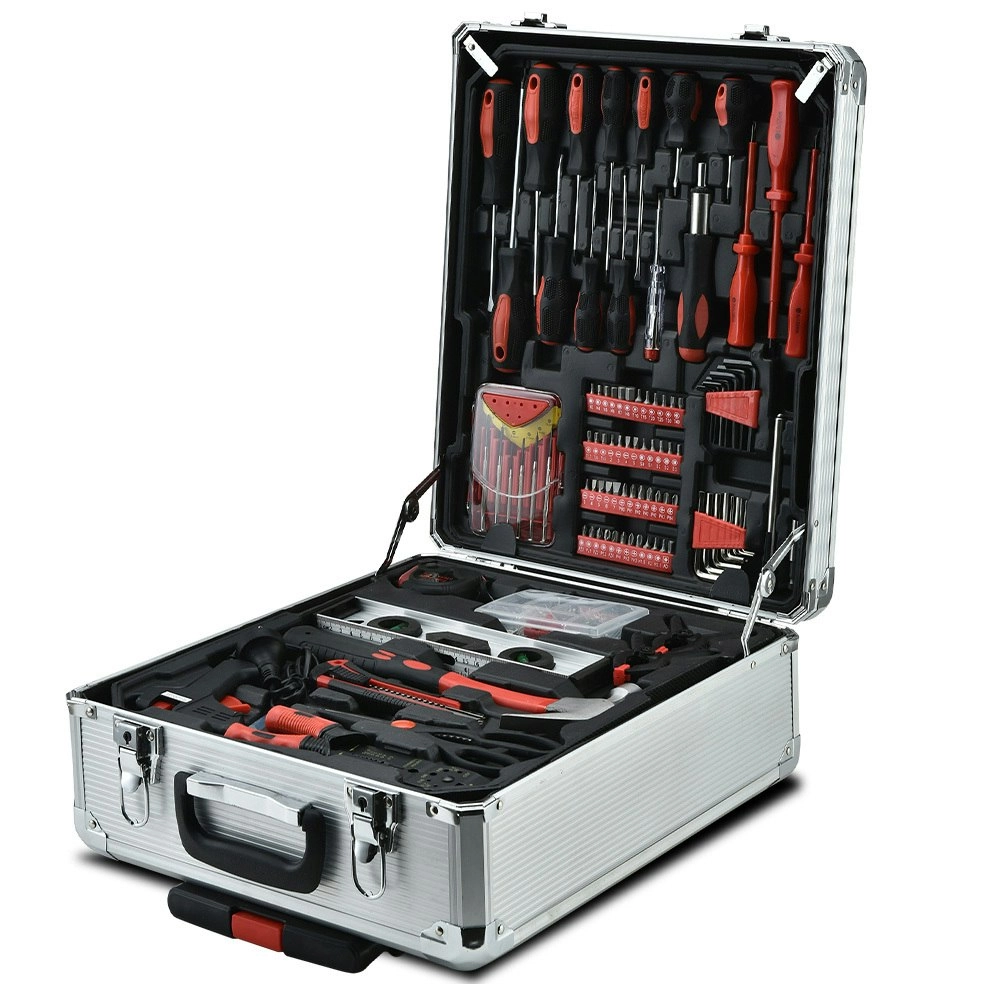 BULLET 925PC Tool Box On Wheels Kit Trolley Mobile Handle Toolbox Storage Set