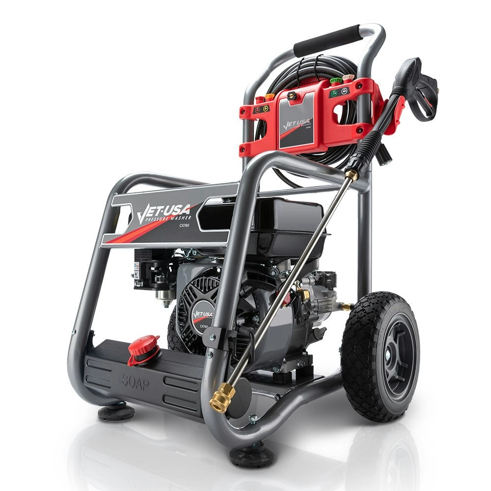 Jet-USA 4800PSI Petrol Powered High Pressure Washer, - CX760