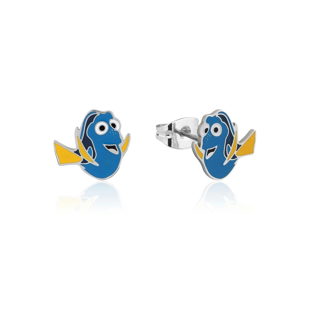 Disney Finding Nemo Stainless Steel Dory Stud Earrings