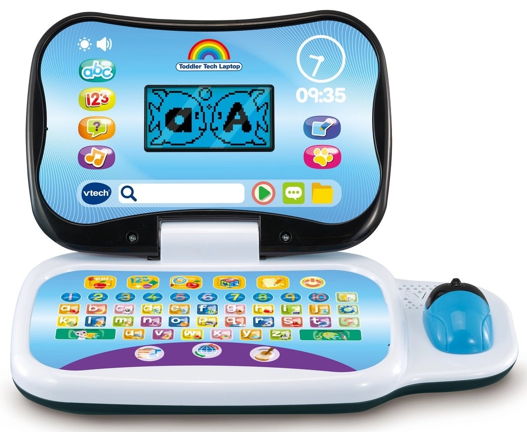 VTech Toddler Tech Laptop Black