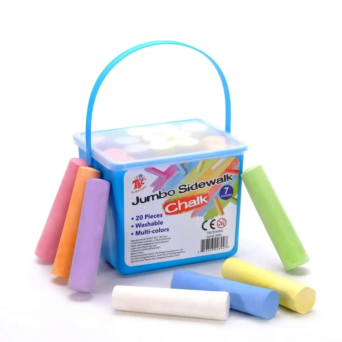 The Best Craft - Jumbo Sidewalk Chalk