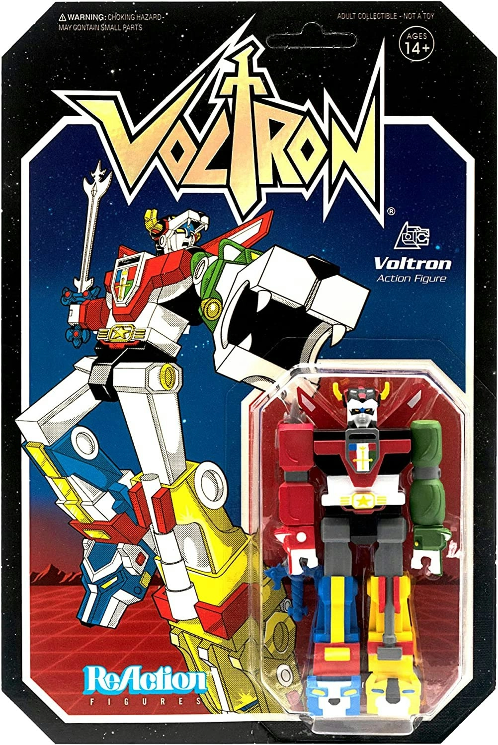 Voltron Reaction Figure