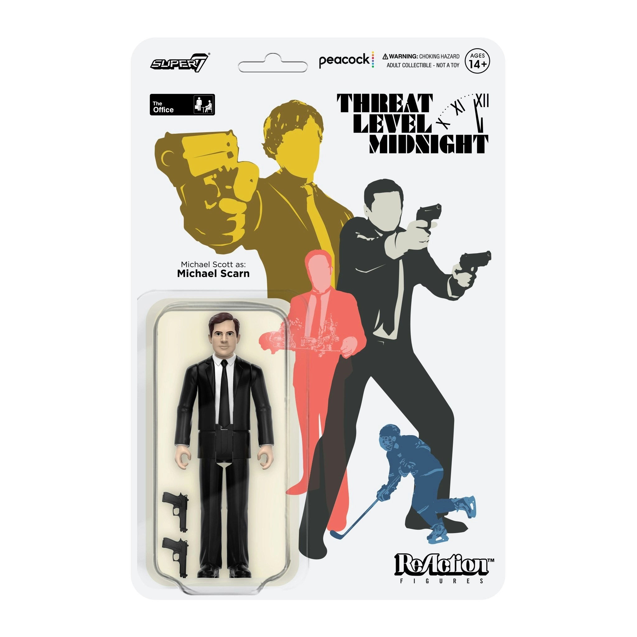 The Office ReAction Figures Wave 1 Michael Scott As Michael Scarn