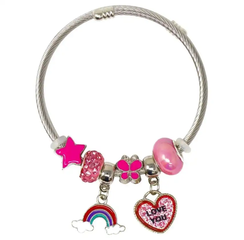 Rainbow Charm Bracelet