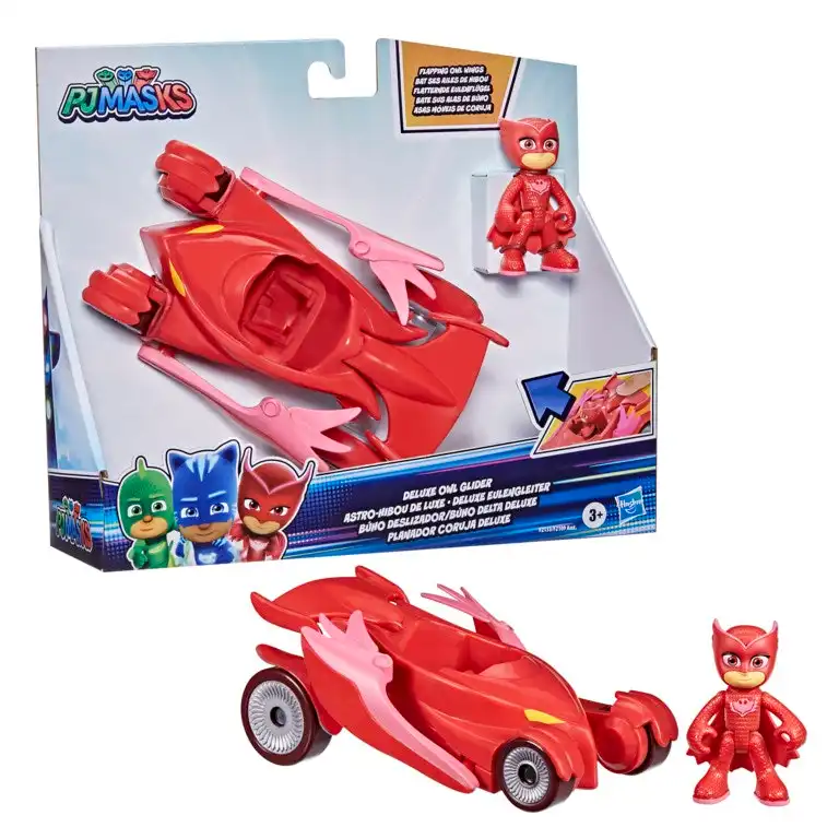 PJ Masks Owlette Deluxe Vehicle Preschool Toy