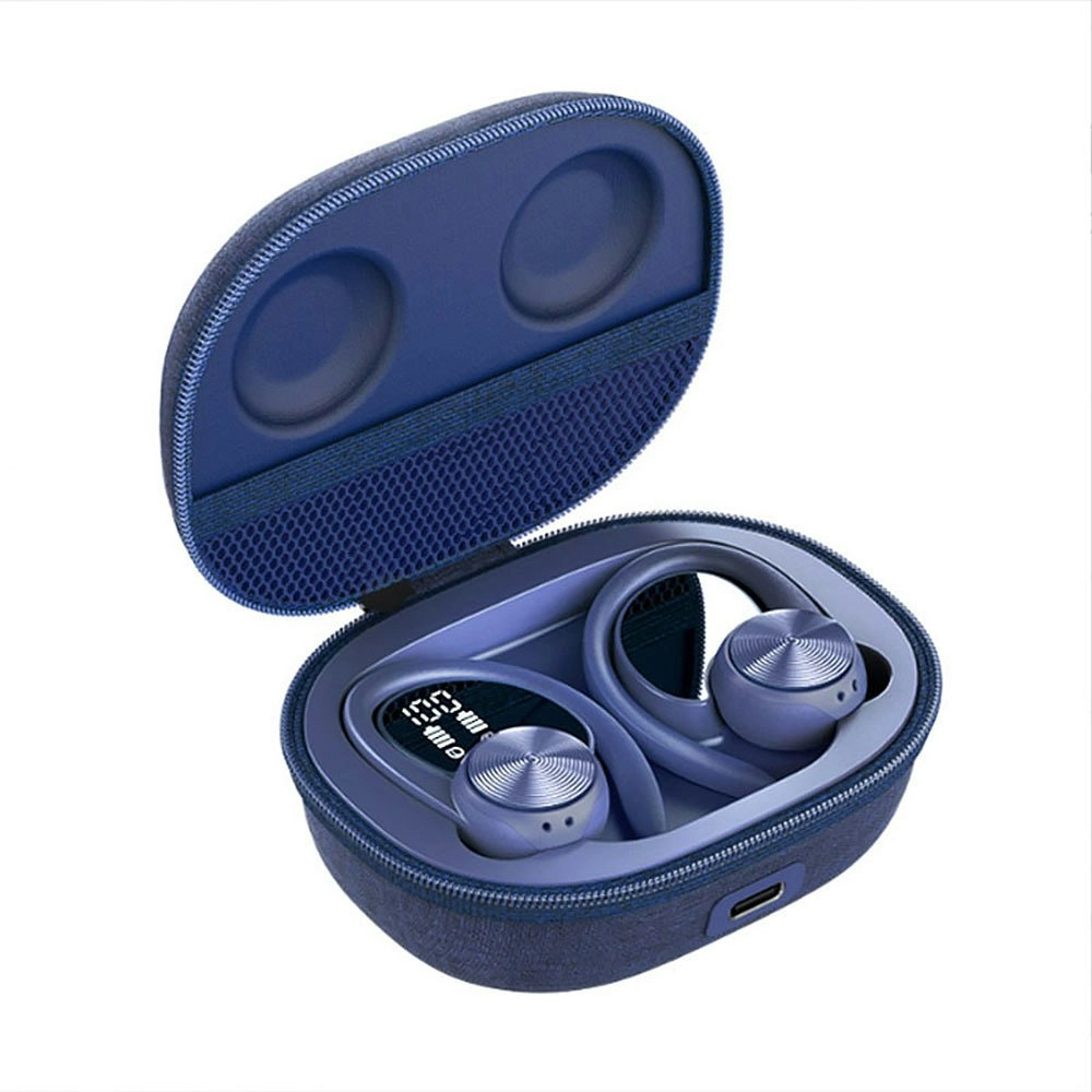 Wireless Sports Ear-mounted Bluetooth Headset With Power Display