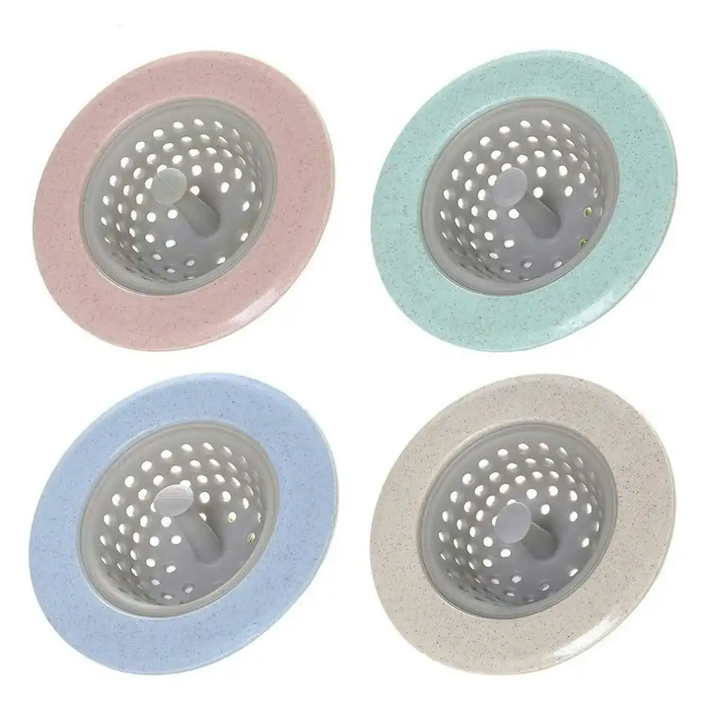 4 pack Silicone sink filter kitchen sink garbage filter