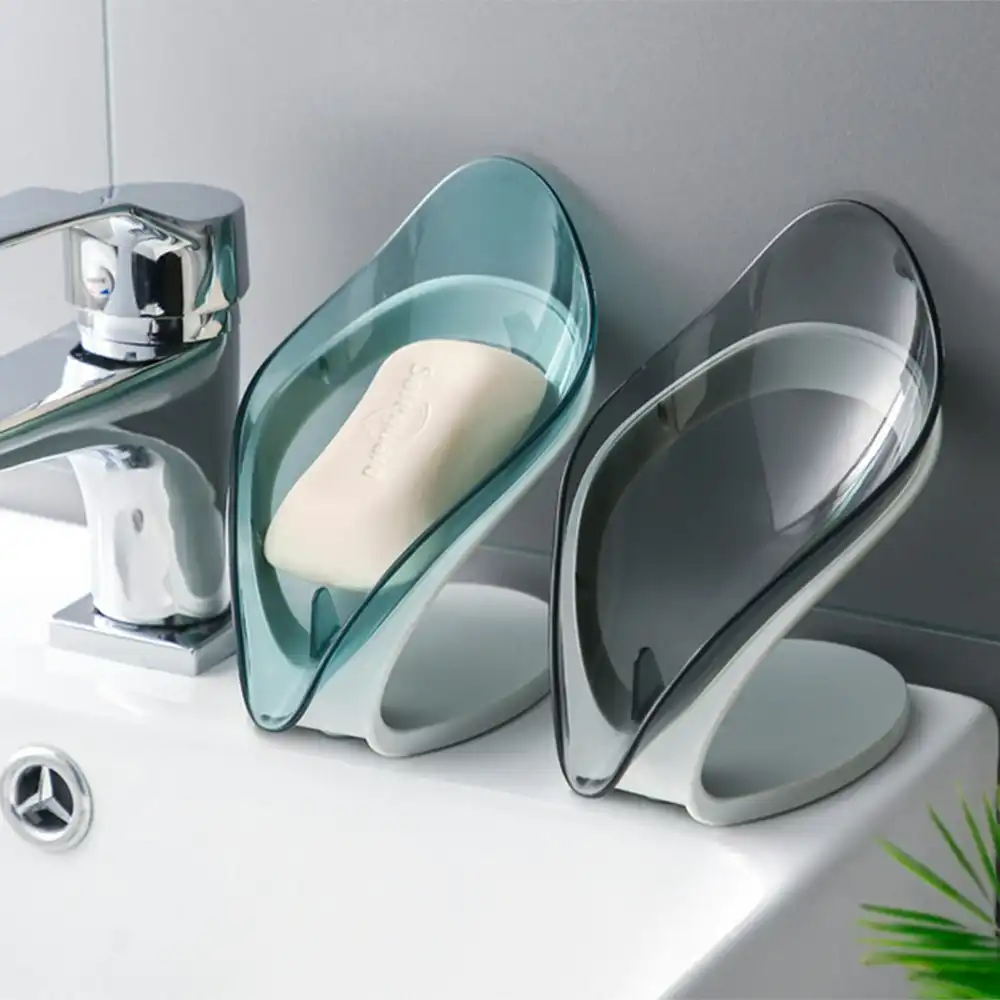 2 Pack Bathroom Soap Holder Soap Box Storage Box Soap Storage Case