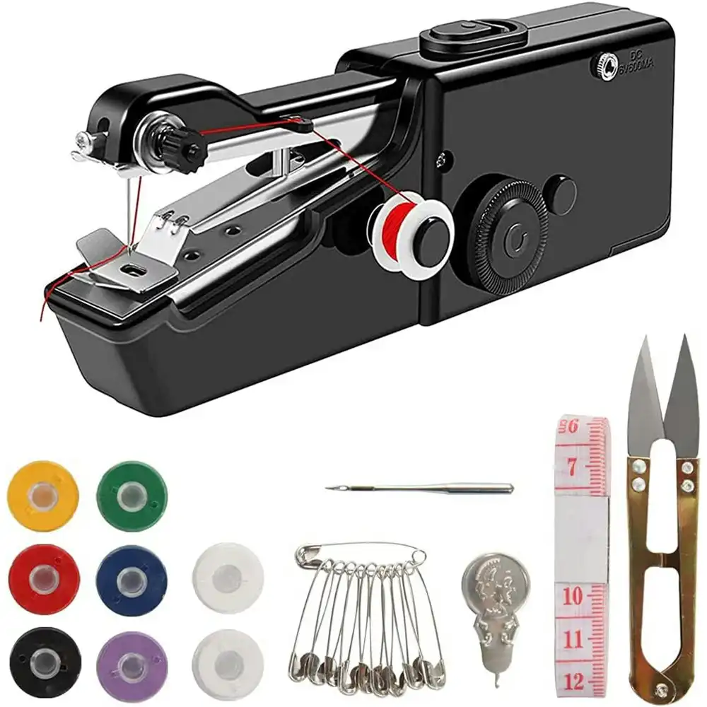 Handheld Electric Sewing Machine Set Home Portable Mini Sewing Machine