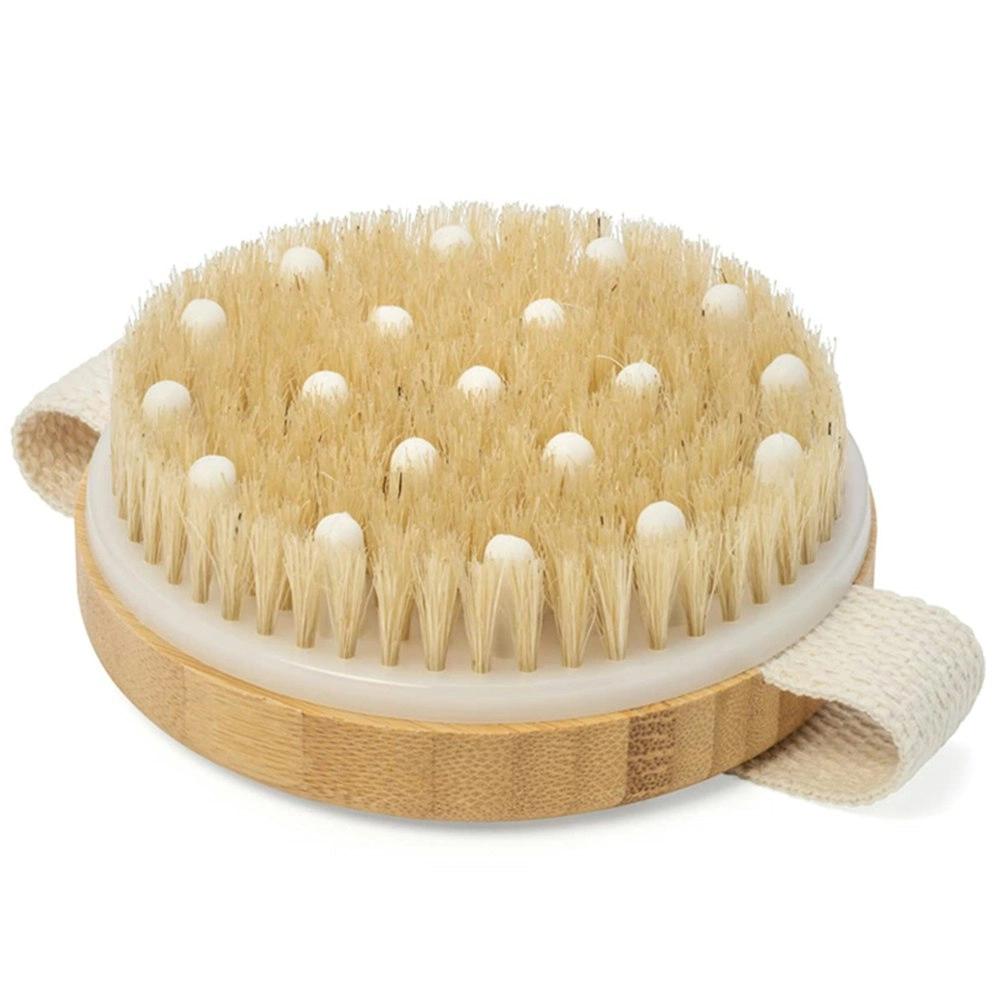 Non-Slip Handheld Body Brush Bath Brush Round Bath Brush Massage Brush