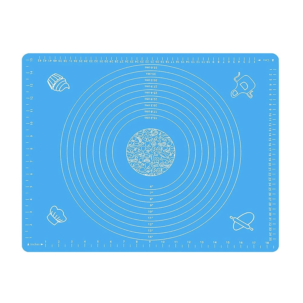 Non-Stick Silicone Baking Mat for Pastry Rolling Dough with Measurements