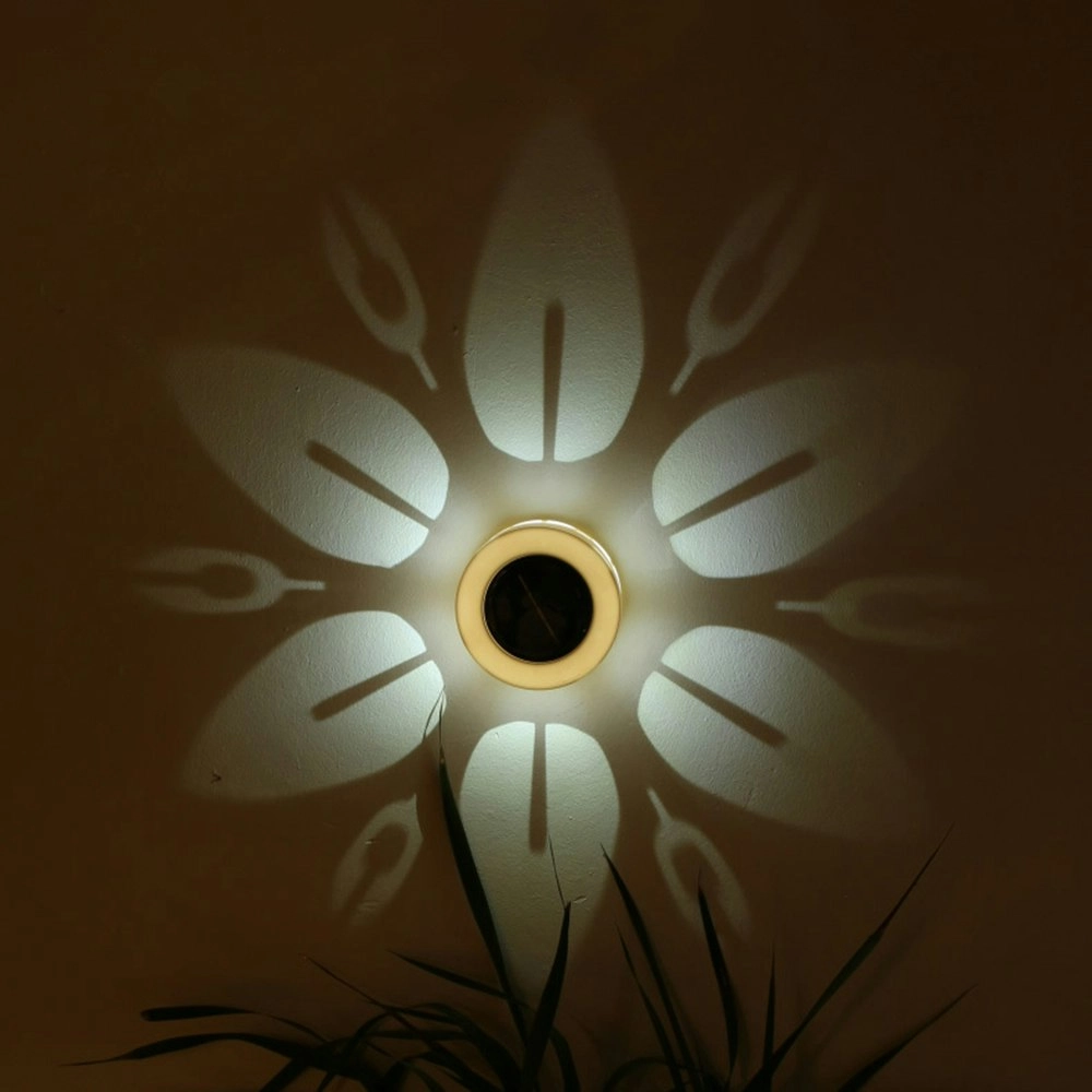 Solar Waterproof Lamp Courtyard Projection Lamp Garden Pattern Night Light