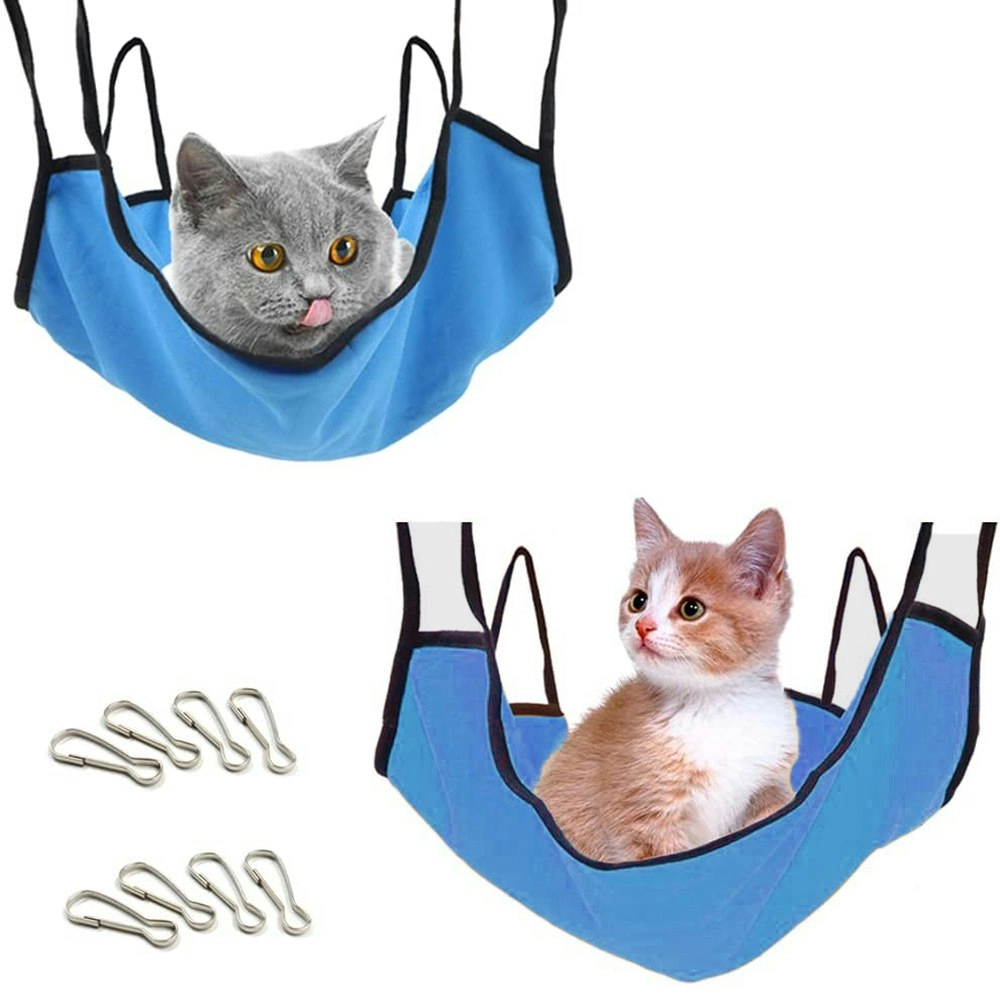 2 Pcs Pet Hammock Cat Bed Hanging Pet Bed Cat Hammock for Kitten Cage