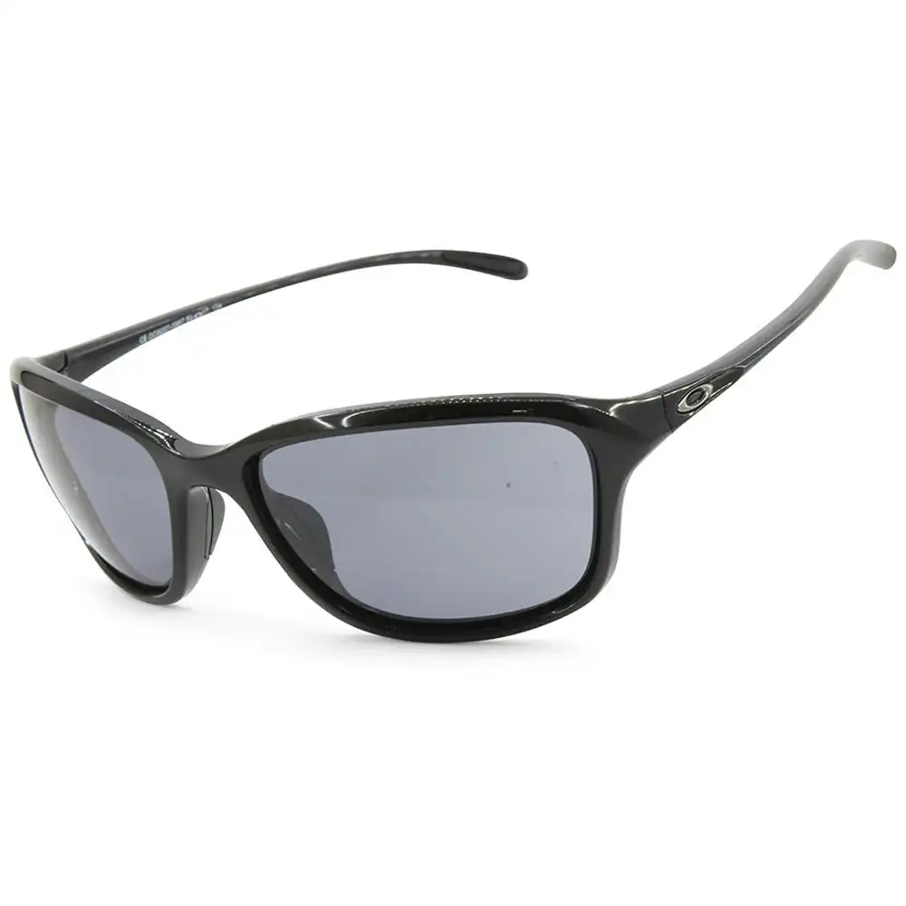 Oakley She's Unstoppable Polished Black/Grey Women's Sunglasses OO9297-09