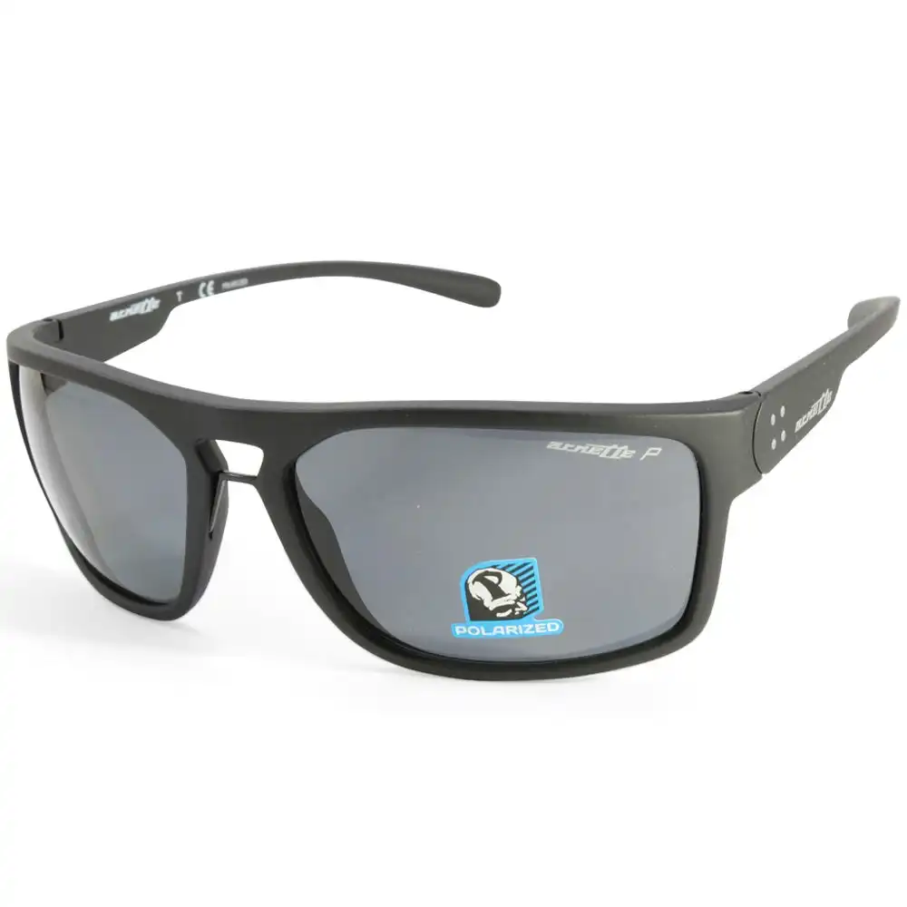 Arnette Brapp AN4239 01/81 Matte Black/Grey Polarised Men's Sunglasses