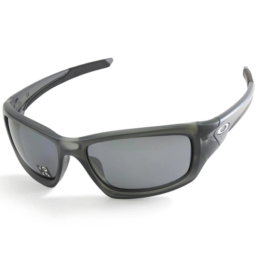 Oakley Valve Matte Grey Smoke/Black Iridium Polarised Men's Sunglasses OO9236-06