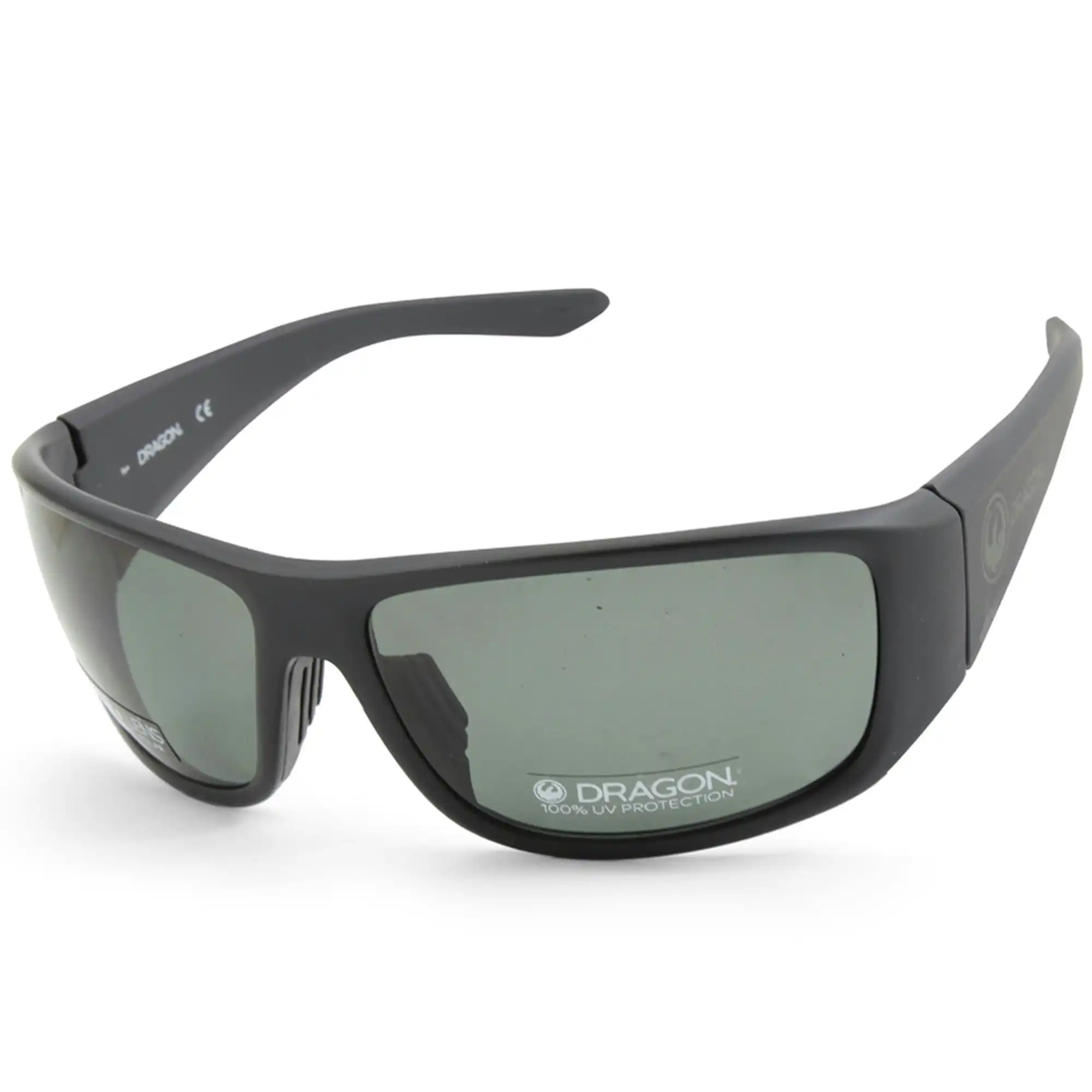 Dragon Jump LL Matte Black/Grey Unisex Polarised Sports Sunglasses