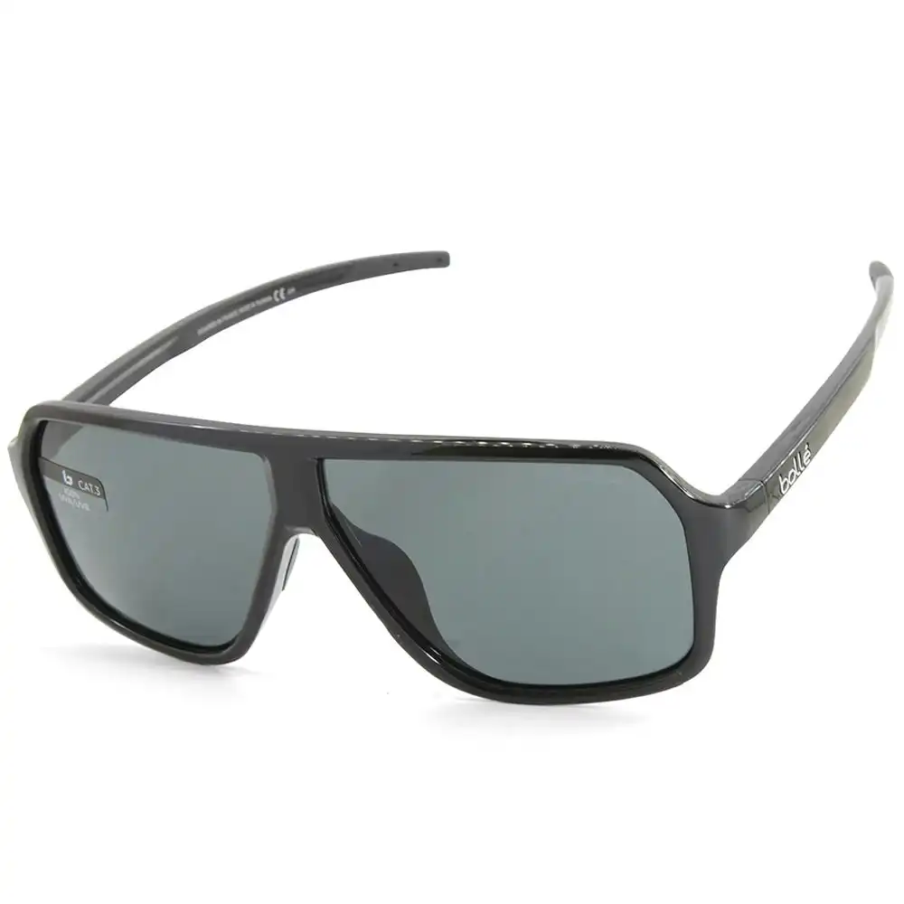 Bolle Prime Shiny Black/Grey TNS Men's Designer Sunglasses BS030001