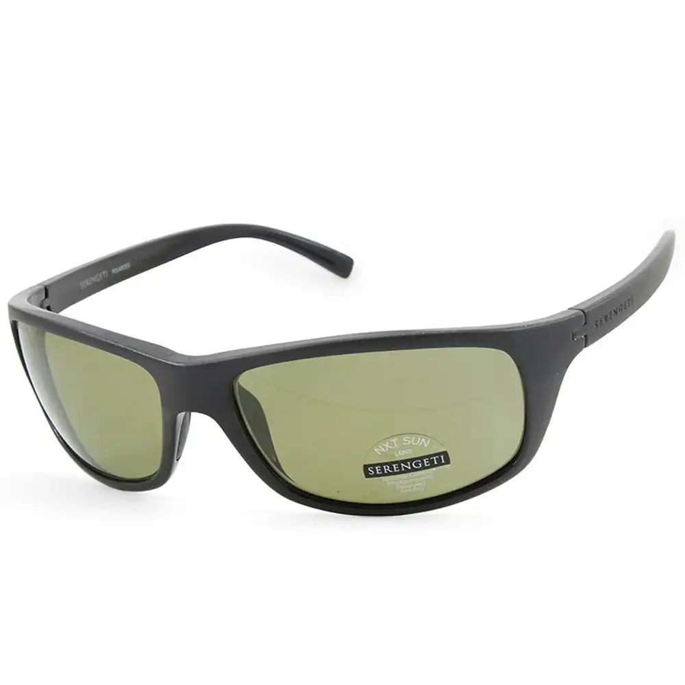 Serengeti Borimo Matte-Shiny Black/PHD 2.0 Green Polarised Men's Sunglasses 8164