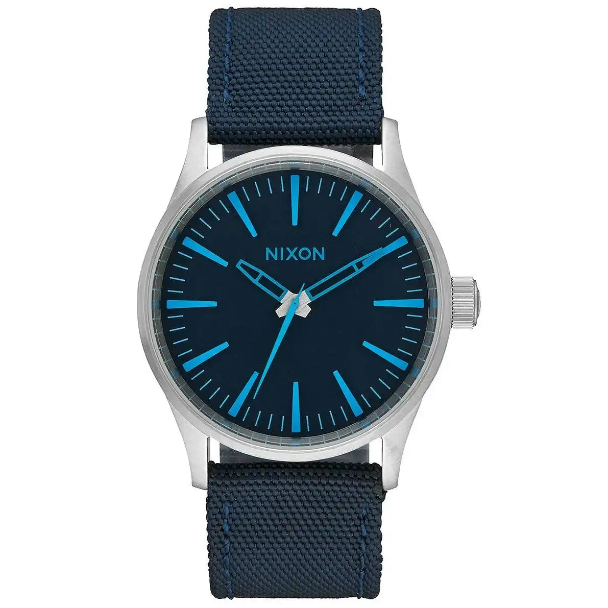 Nixon A4262219 Sentry 38 Nylon Dark Blue Men's Analog Watch