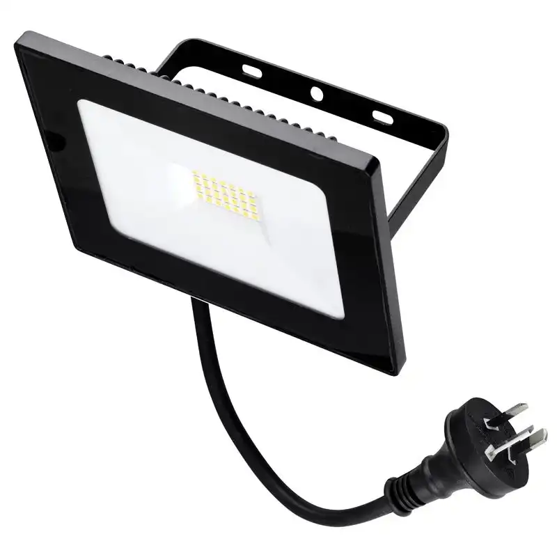 20W LED Square Floodlight Black