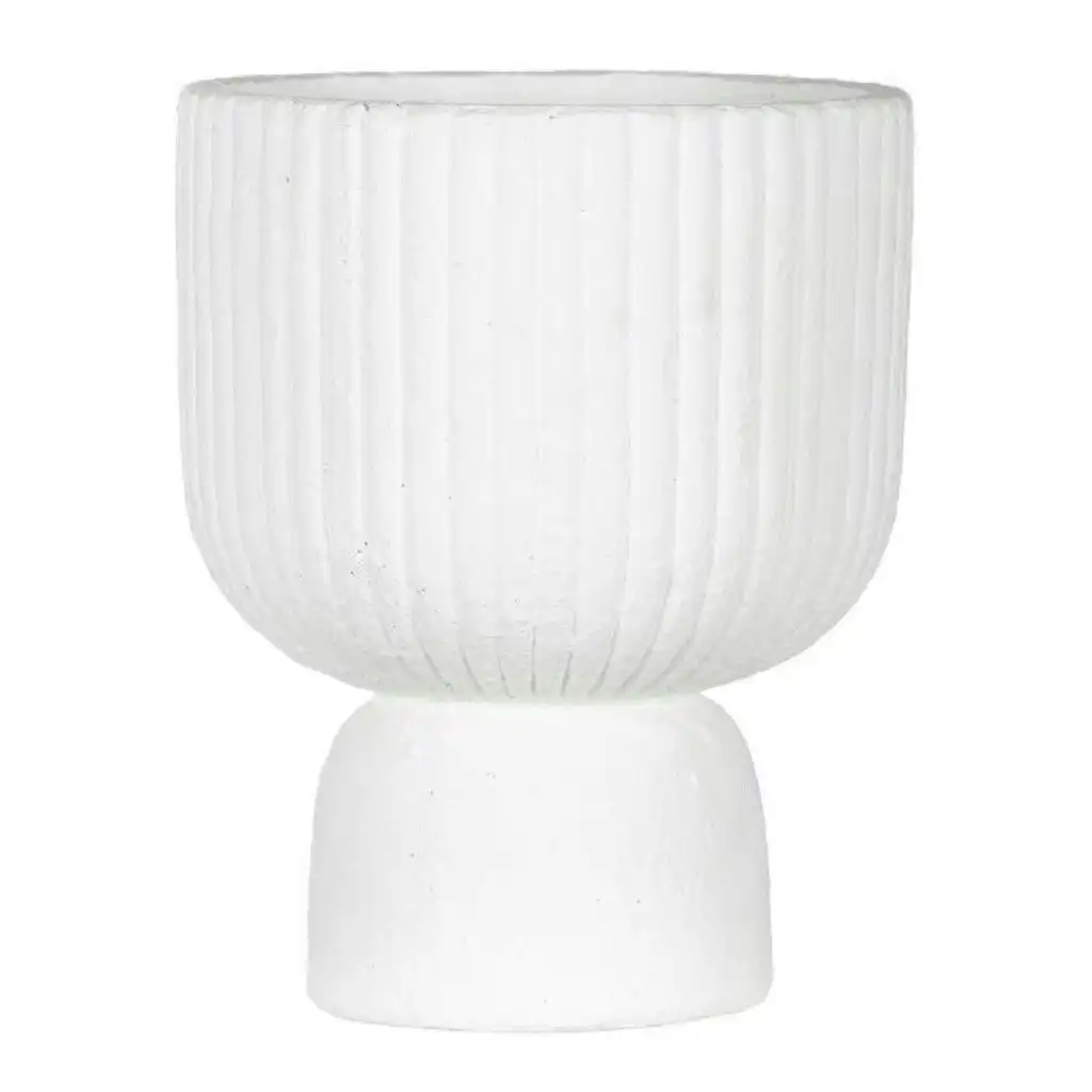 Rogue Zaria Pot 18x18x22cm White