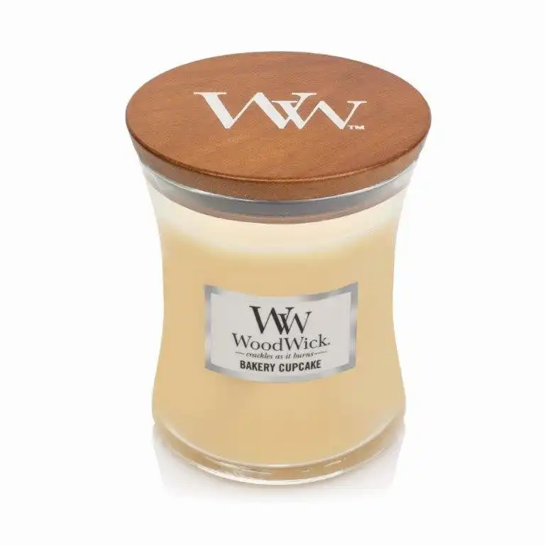 WoodWick Candle Medium 275g - Bakery Cupcake