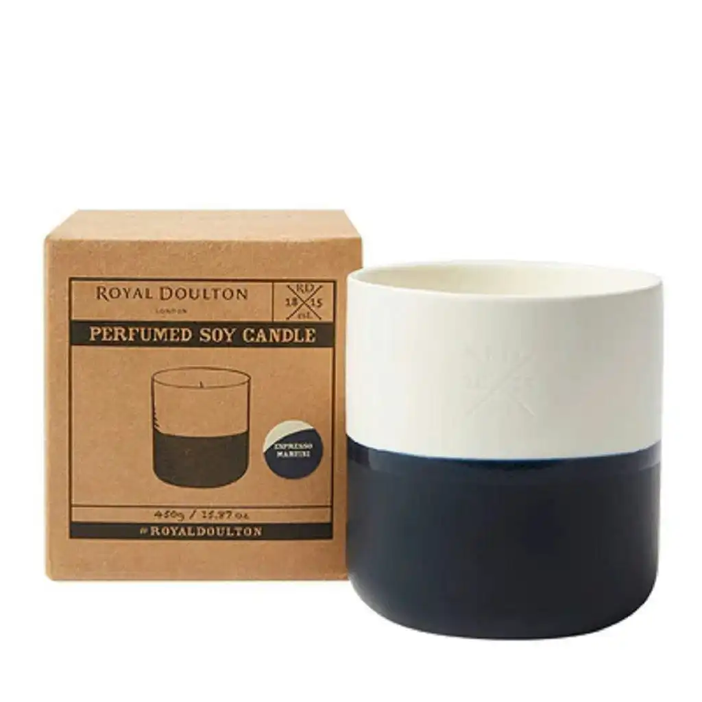 Royal Doulton Ceramic Candle 450g - Espresso Martini