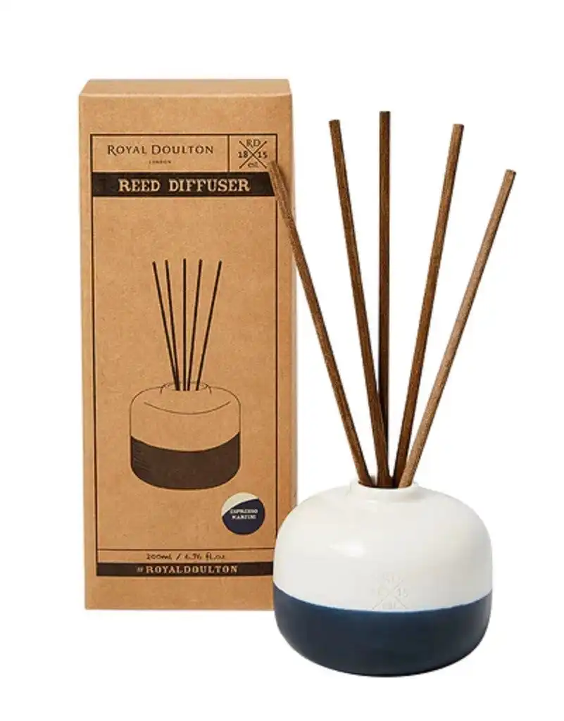 Royal Doulton Ceramic Reed Diffuser 200ml - Espresso Martini