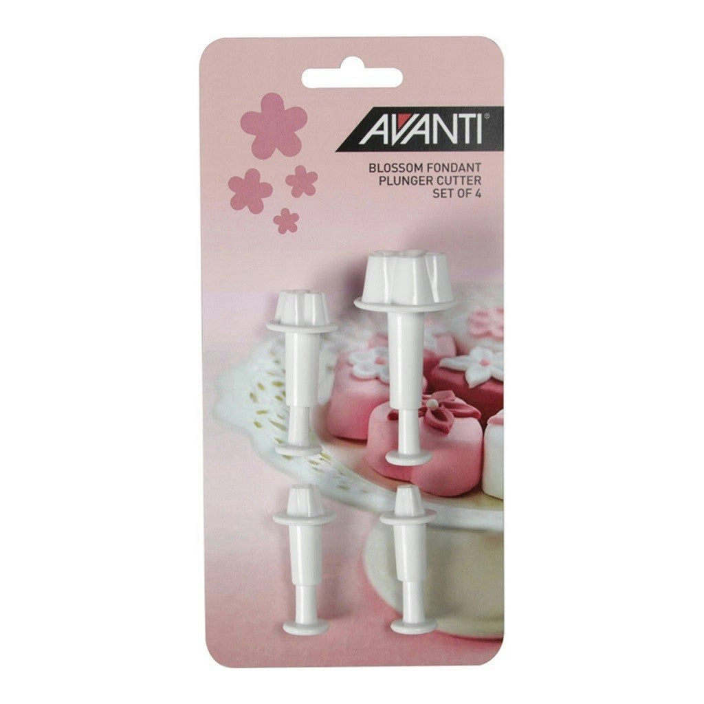 Avanti Bake - Blossom Fondant Plung Cut Set 4pc