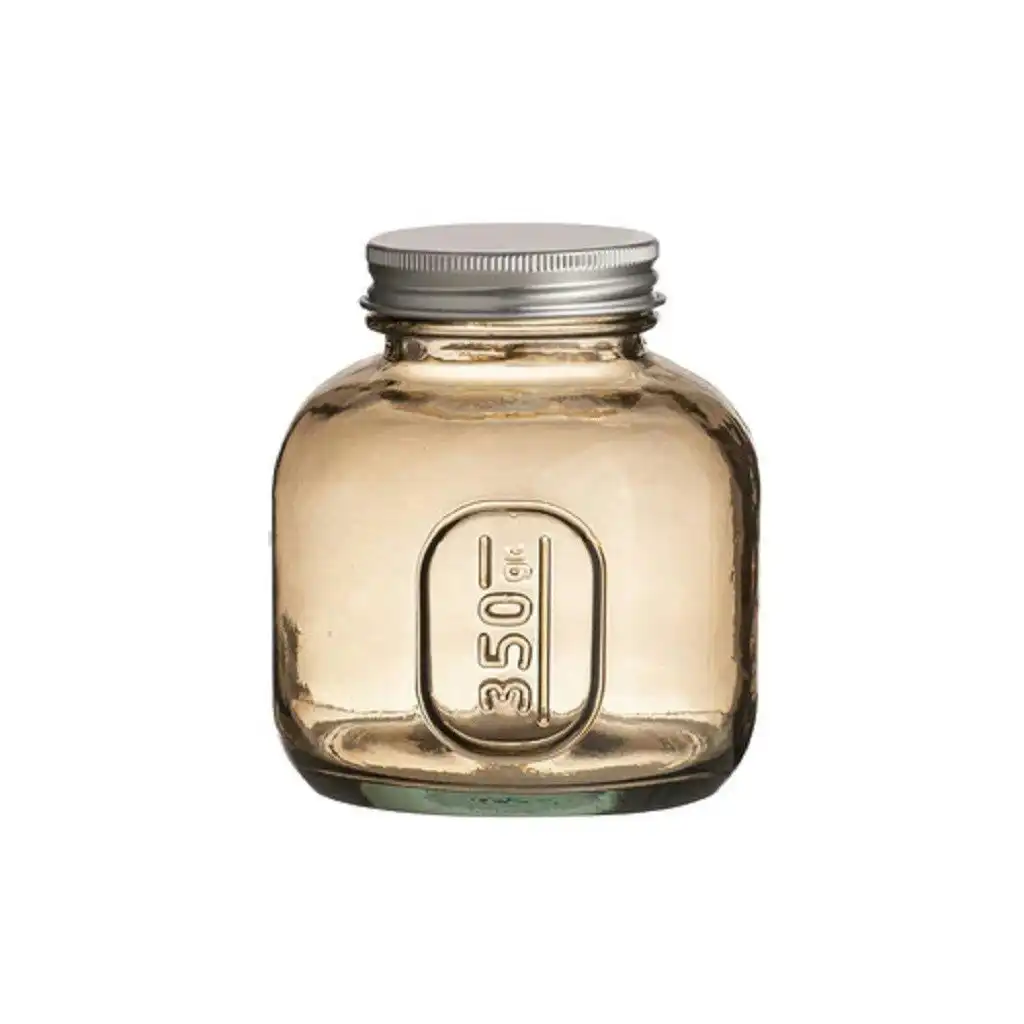 Ladelle Eco Recycled Glass Rustico Smoke Storage Jar 350ml