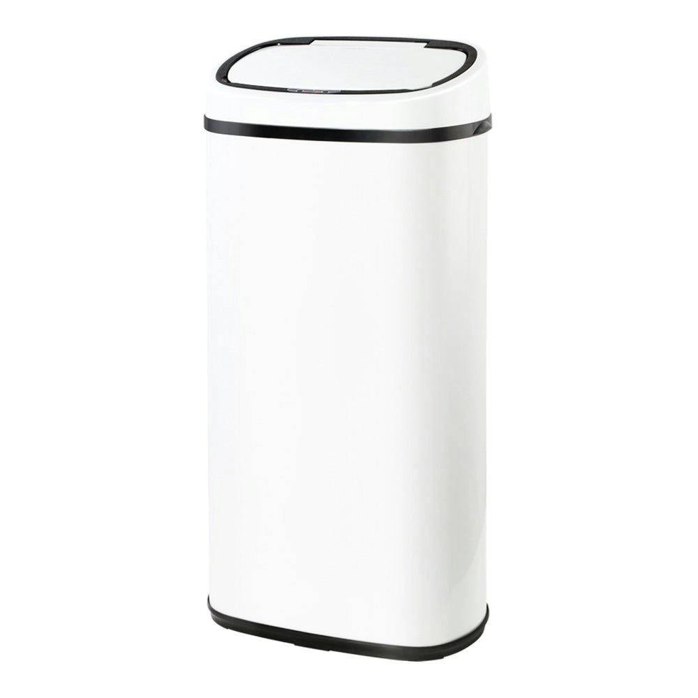 Devanti 68L Sensor Bin White