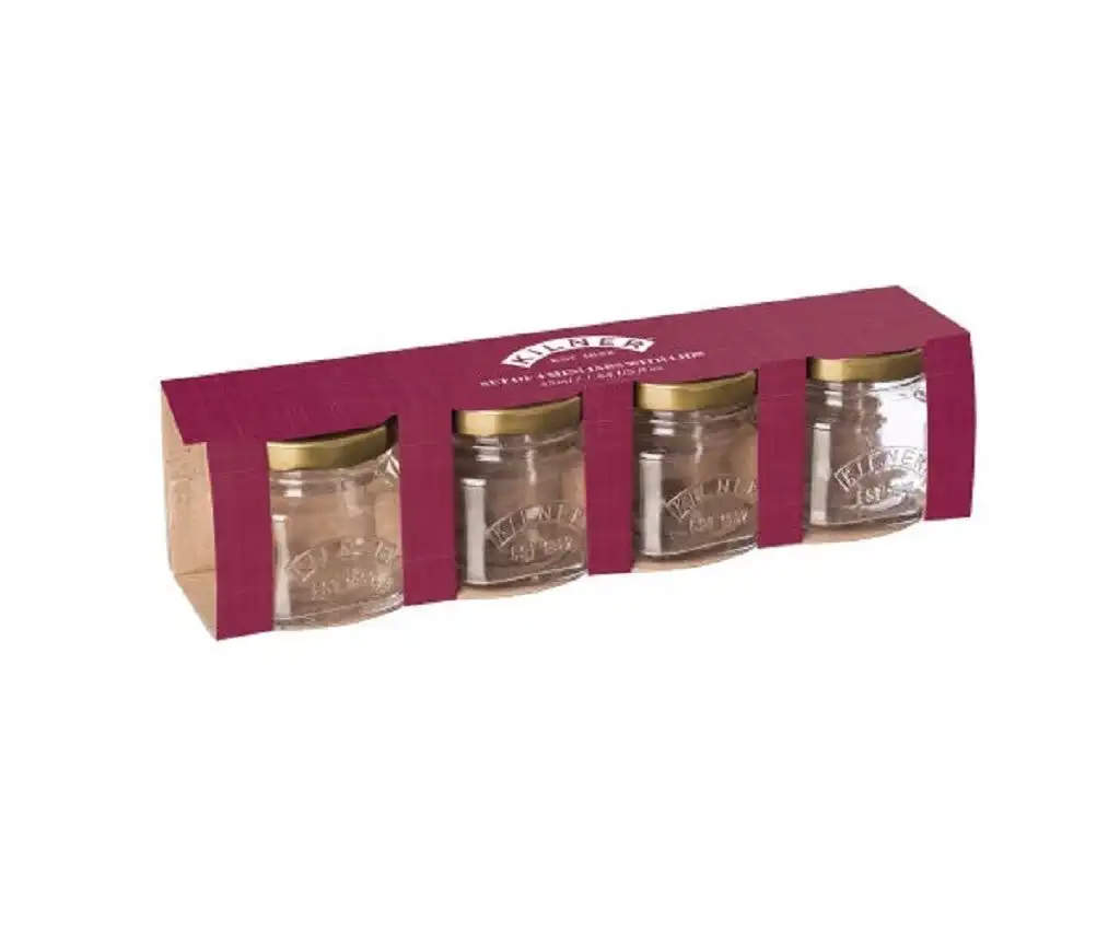 Kilner Mini Jars 55ml Set Of 4