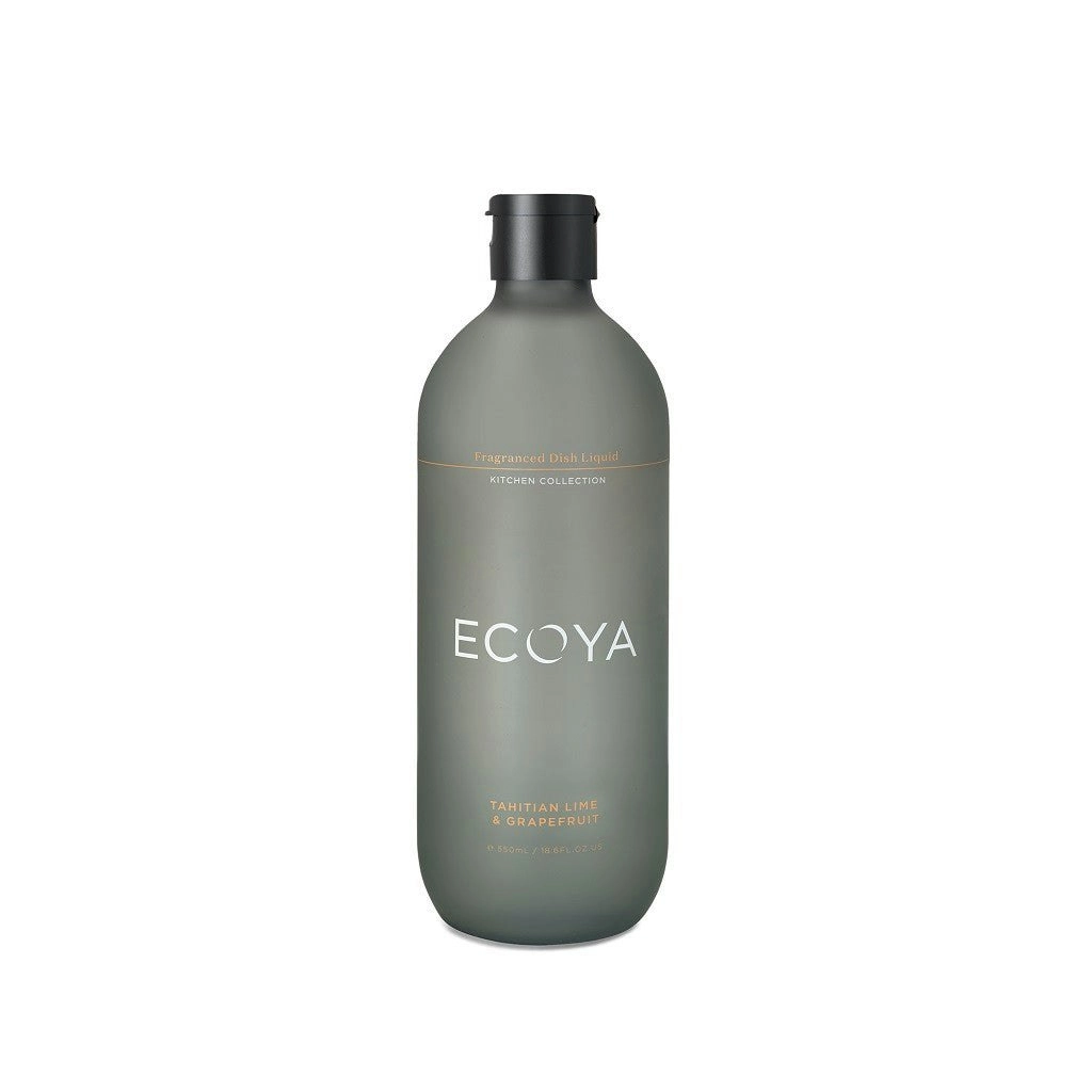 Ecoya Kitchen Collection - Dish Liquid 550ml - Tahitian Lime & Grapefruit