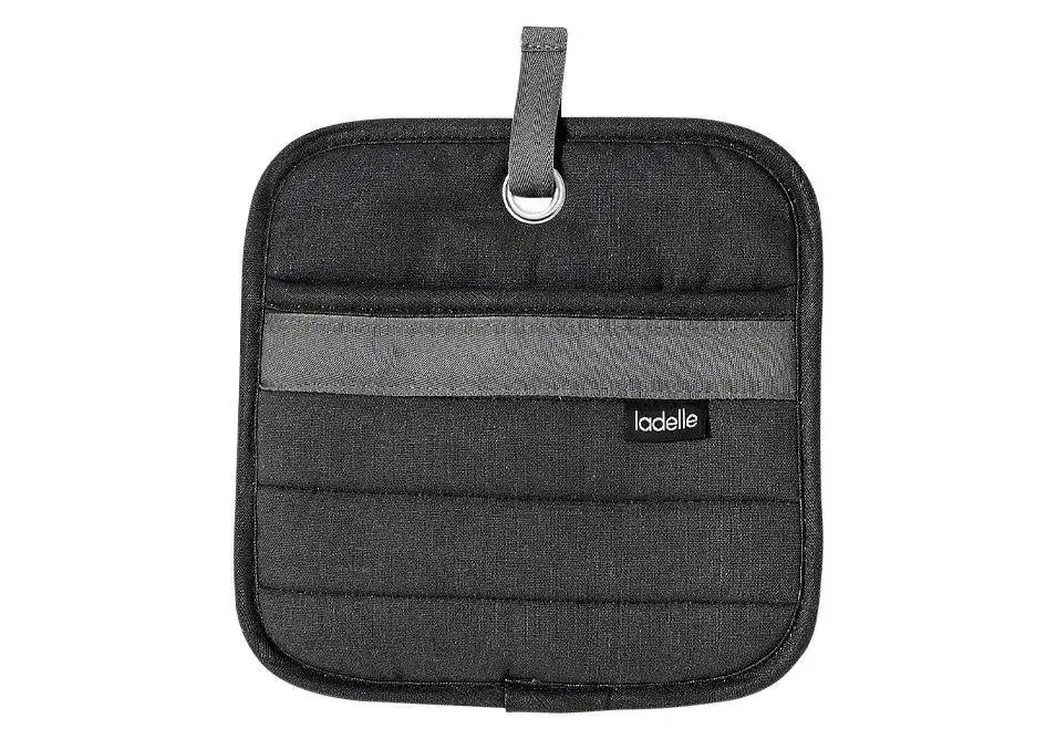 Ladelle Prof. Series III Plain Pot Holder - Black