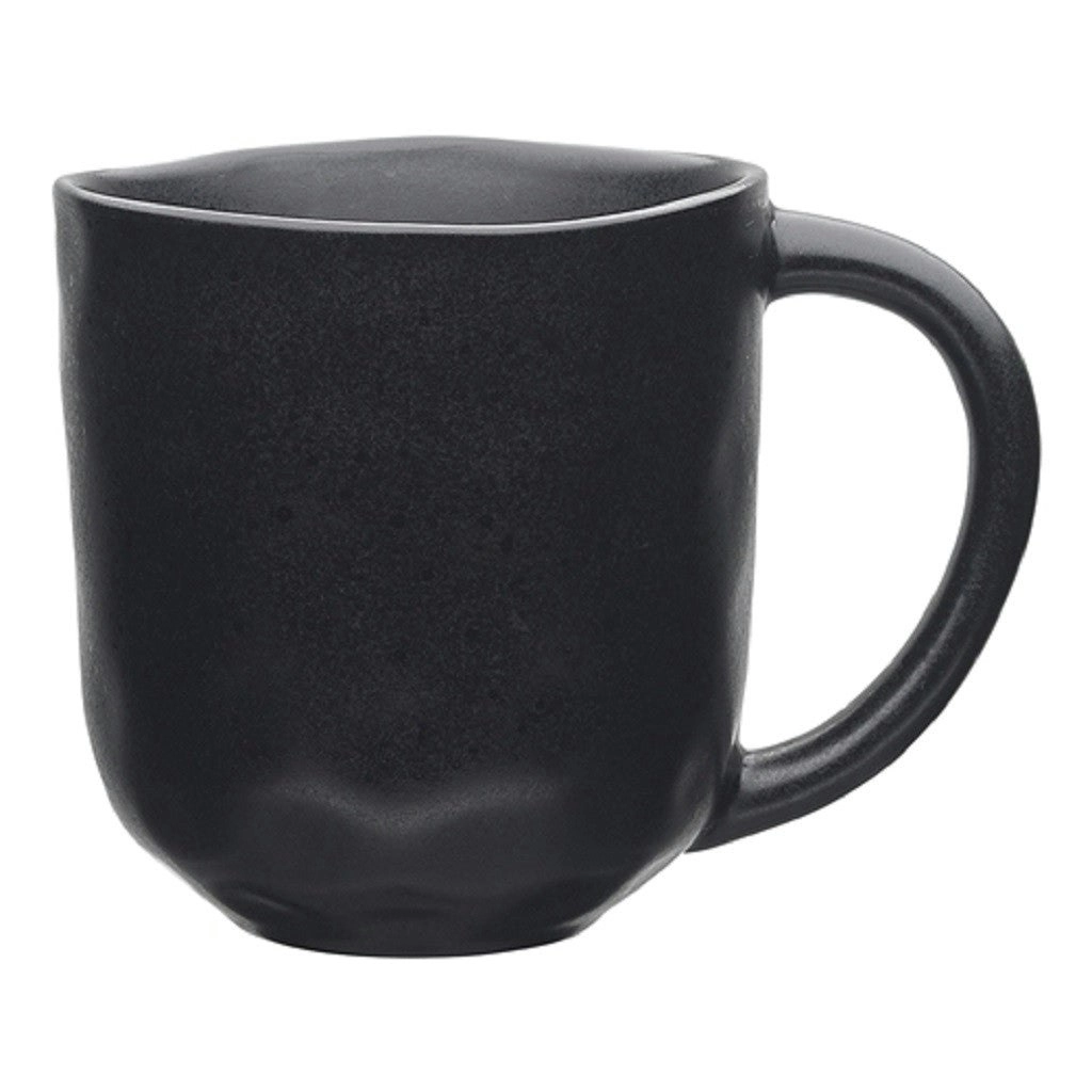 Ecology Speckle Straight Mug 410ml - Ebony