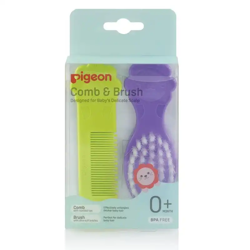 PIGEON Brush & Comb Set