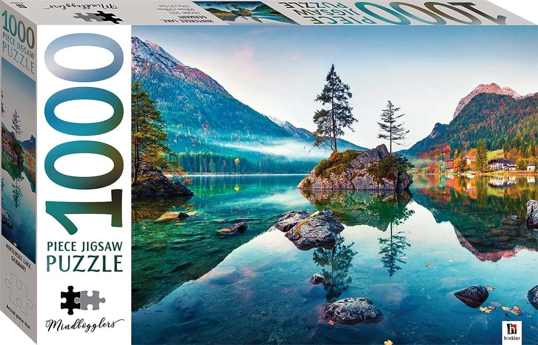 Mindbogglers 1000-Piece Jigsaw Puzzle, Hintersee lake, Germany