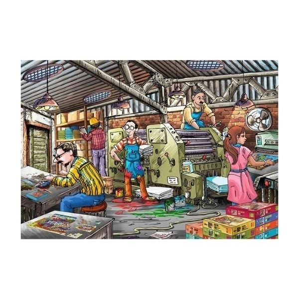 1000-Piece Jigsaw Puzzle, Puzzle Factory