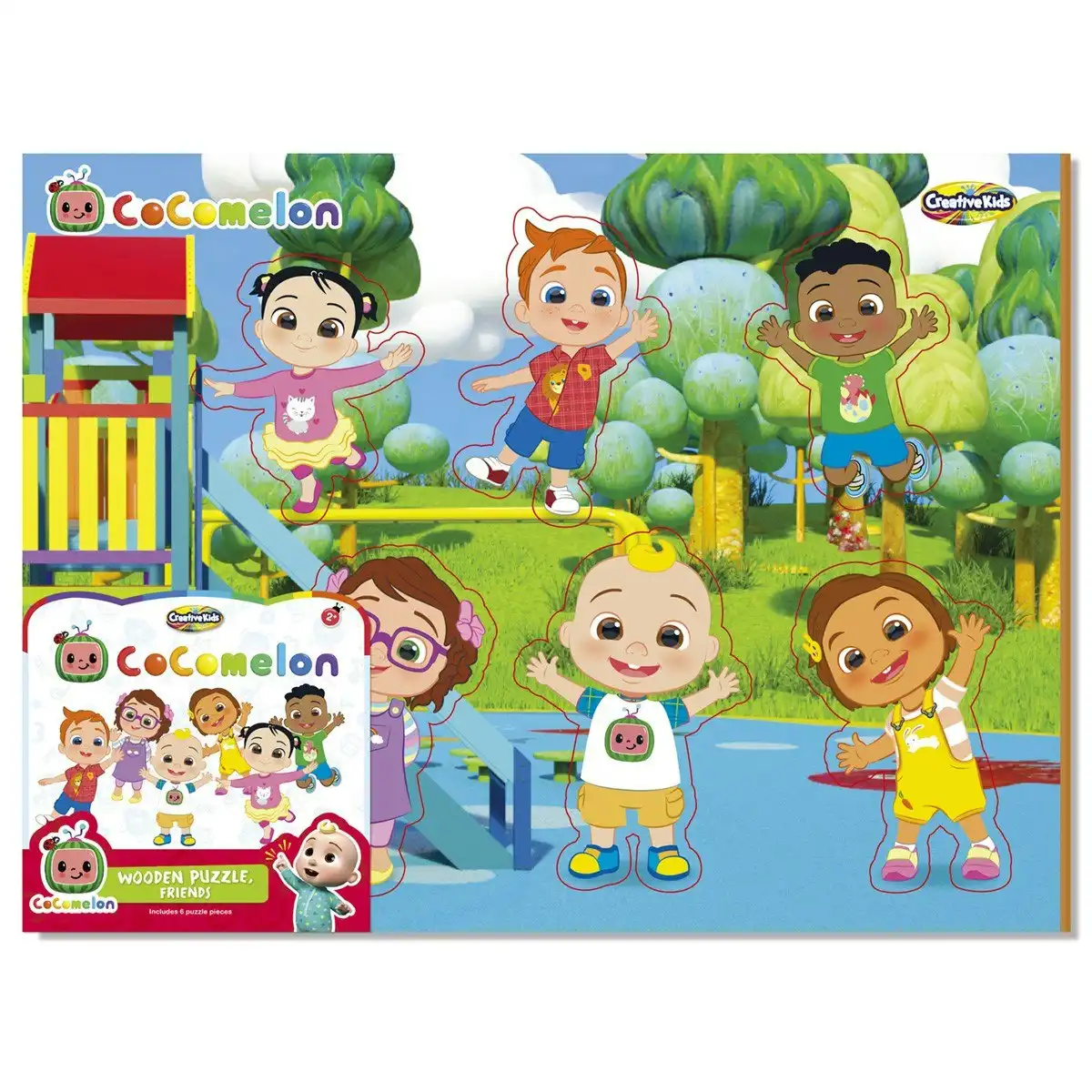 CoComelon Starter Puzzles, Friends