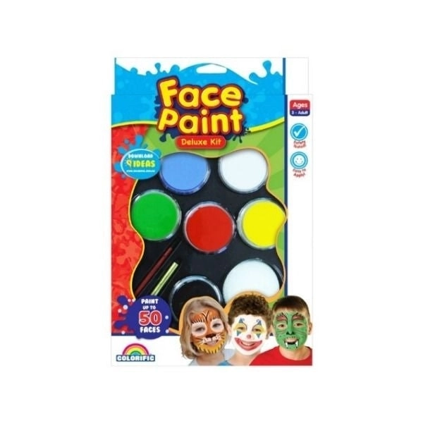 Colorific Deluxe Face Paint Kit, Boys/Girls