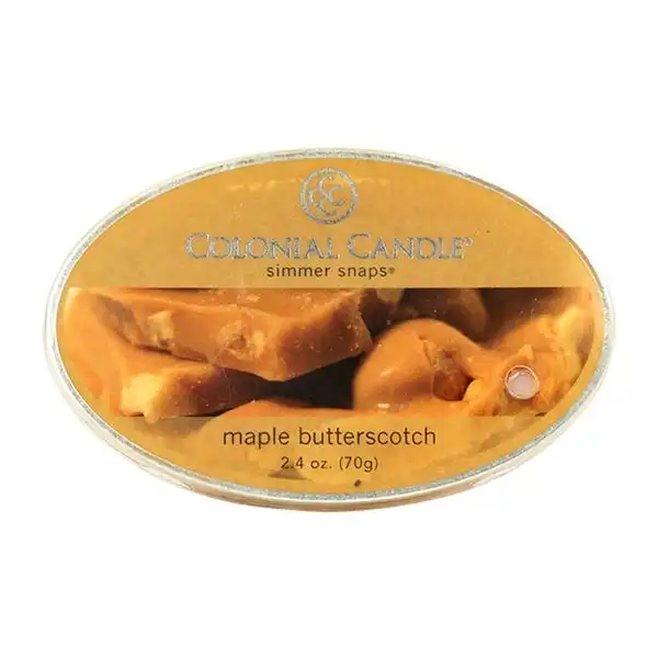 Wax Melt Simmer Snap, Maple Butterscotch- 2.4oz