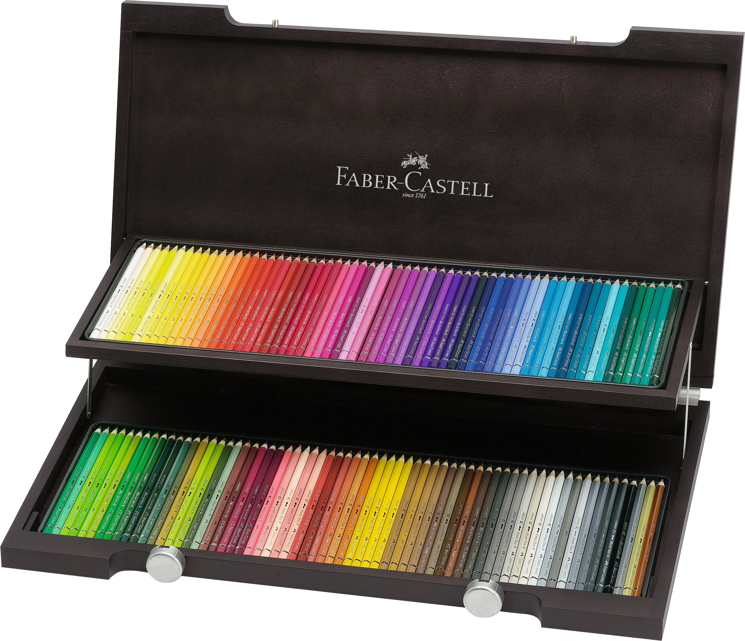 Faber Castell Albrecht Durer Artists Watercolour Pencils Assorted In Wooden Case Of 120