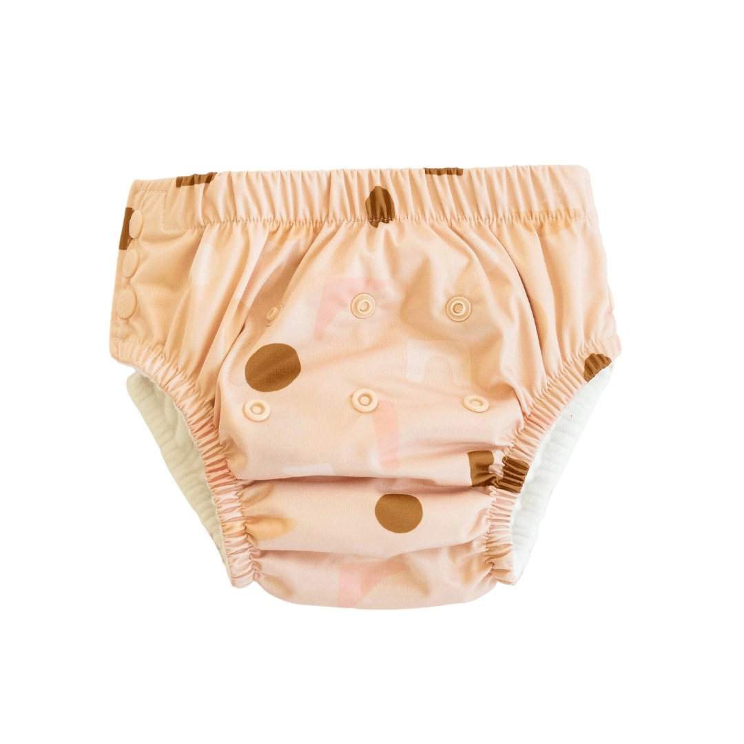 Bare and Boho Reusable Pull-Up Training Pants Toddler 5-14kg Blush Shapes 1 Pack