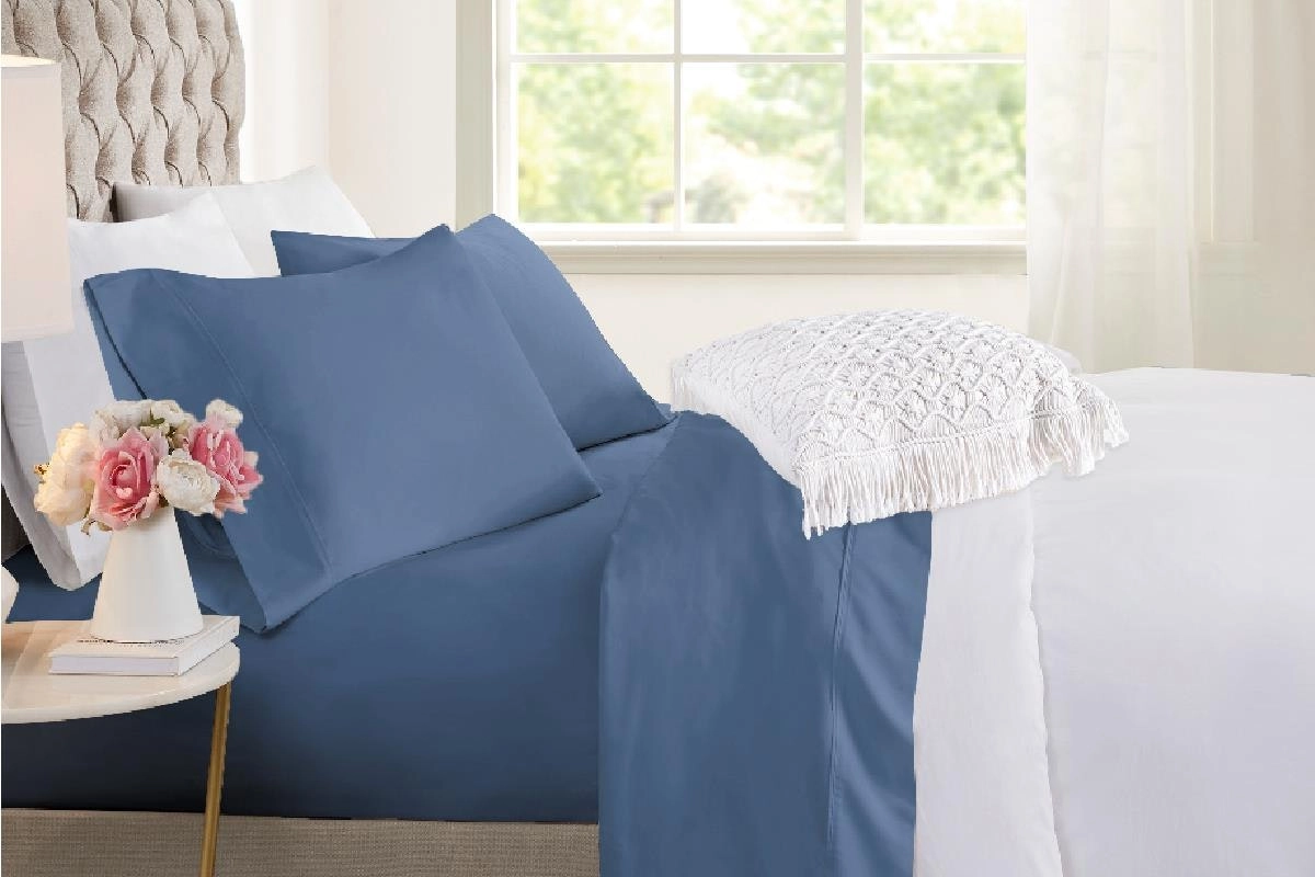 Ocean Color 2000TC Cooling Bamboo Sheet Set