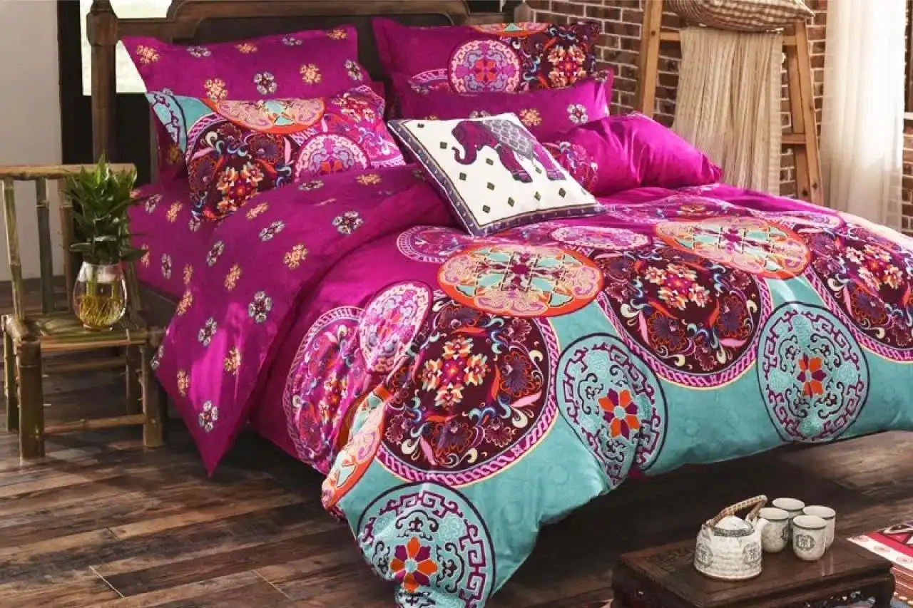 Mandalas Design Quilt Cover Set