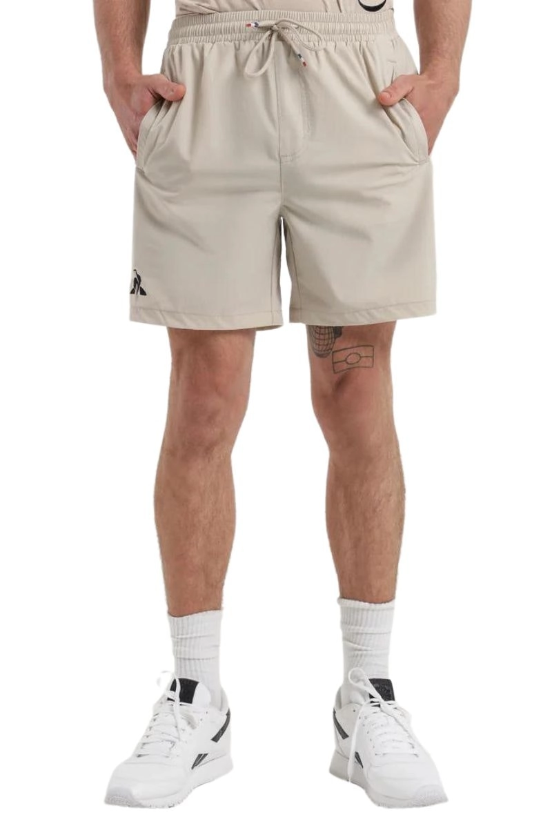 Le Coq Sportif | Mens Patrimoine Swim Short (Stone)