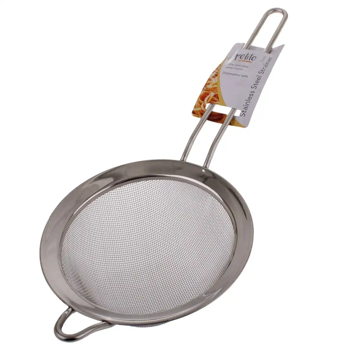 Appetito STAINLESS STEEL MESH STRAINER 15cm