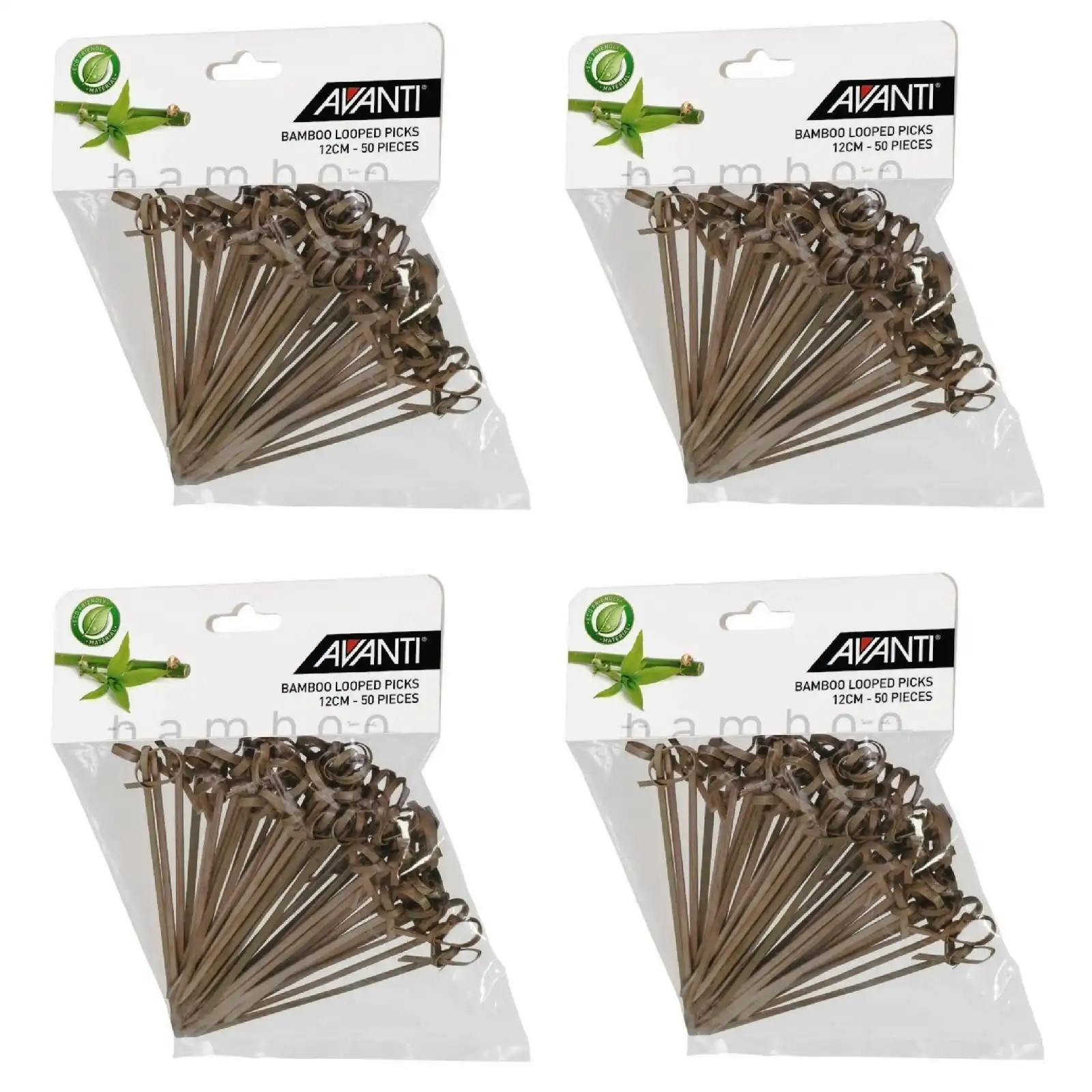 Avanti BAMBOO LOOPED PICKS PACK 200 - 12cm