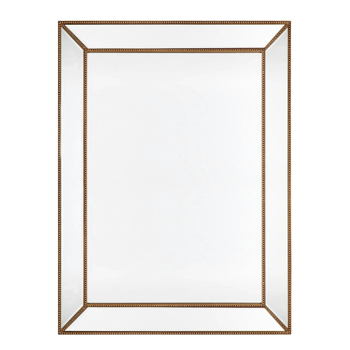 Zeta Wall Mirror - Large Antique Gold